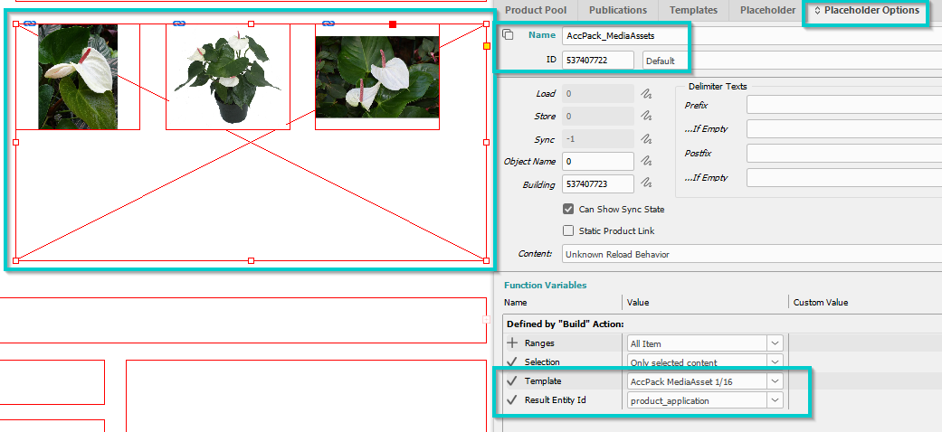 Product image in priint